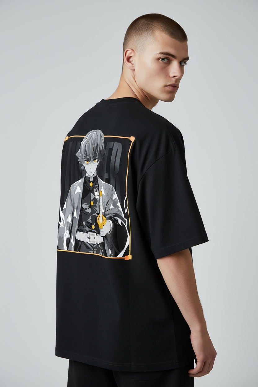 CAMISETA OVERSIZE “ZENITSU” - Imagem 4